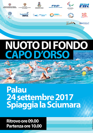 Nuoto di fondo a Capo d'Orso 2017